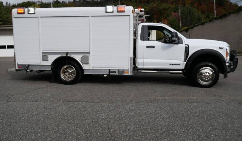 New 2023 Ford F550 4×4 6.7L with Remounted Hackeny Rescue Body and Full Set of Tools full