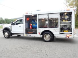New 2023 Ford F550 4×4 6.7L with Remounted Hackeny Rescue Body and Full Set of Tools